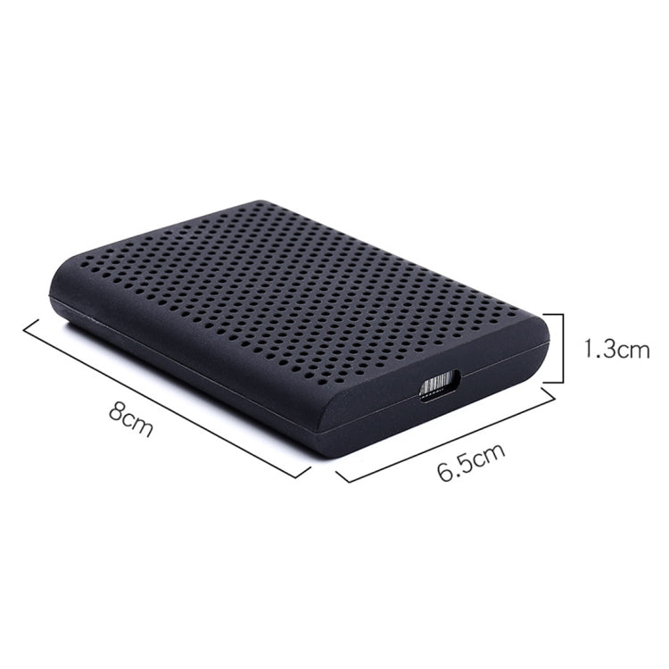 PT500 Scratch-resistant All-inclusive Portable Hard Drive Silicone Protective Case for Samsung Portable SSD T5, with Vents