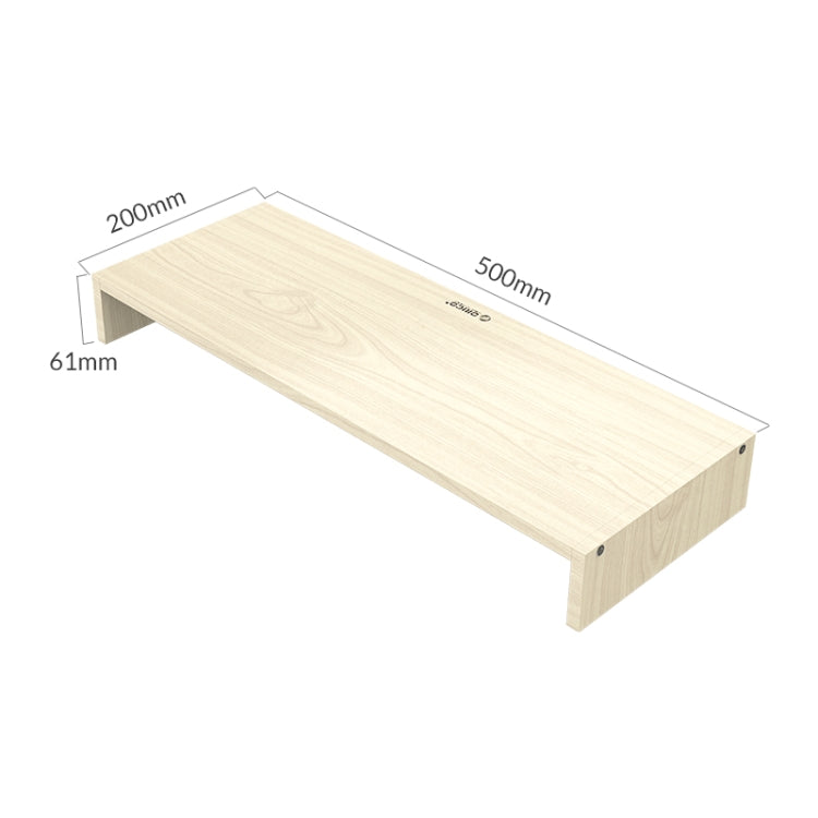 ORICO MSR-01-WD-BP Wood Grain Computer Monitor Holder, Size: 50 x 20 x 6.1cm