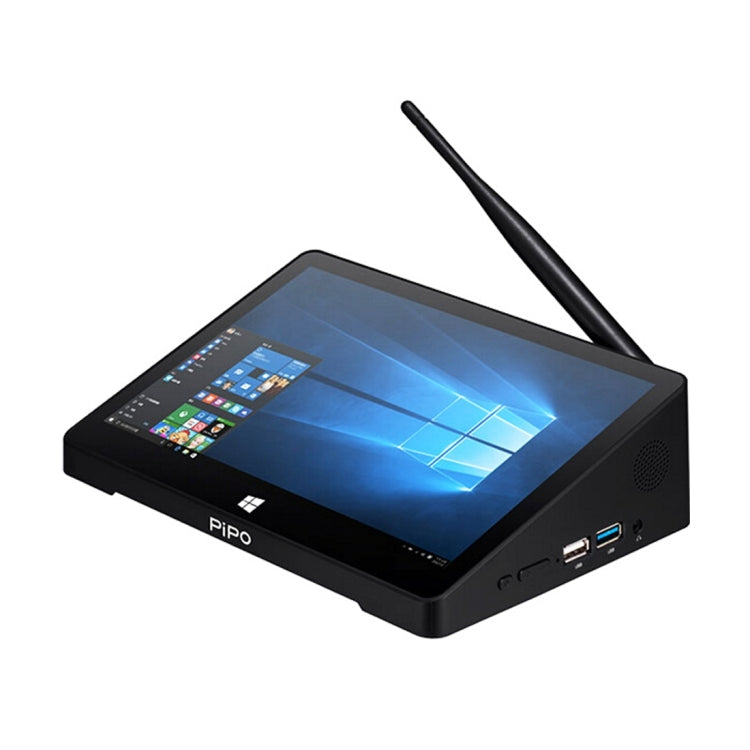 PiPo X10 Pro TV Box Style Tablet Mini PC, 6GB+64GB, 5000mAh Battery, 10.1 inch Windows 10 Intel Intel Celeron Processor N4020 Quad Core up to 2.8Ghz, Support TF Card & Bluetooth & WiFi & LAN & HDMI