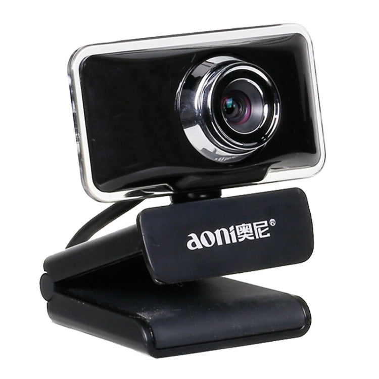 aoni C11 720P 150-degree Wide-angle Manual Focus HD Computer Camera with Microphone