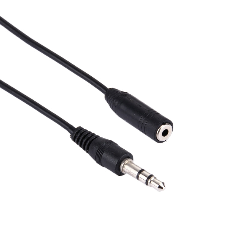 3.5 Male to 2.5 Female Converter Cable, Length: 23cm(Black)