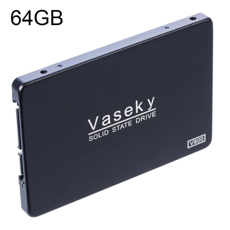 Vaseky V800 64GB 2.5 inch SATA3 6GB/s Ultra-Slim 7mm Solid State Drive SSD Hard Disk Drive for Desktop, Notebook