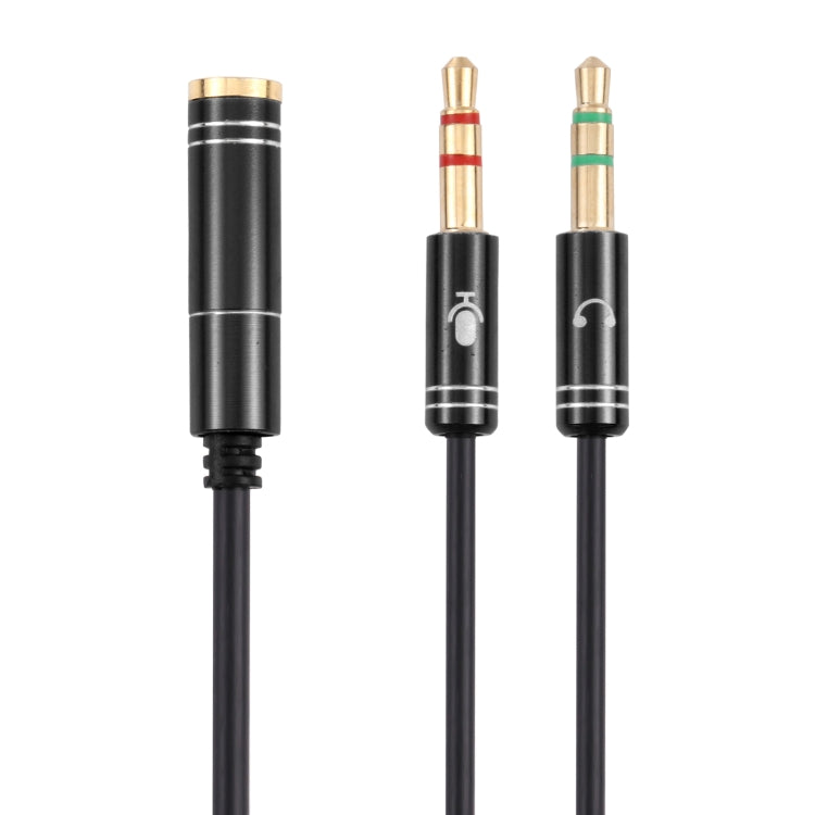 3.5mm Female to 2 x 3.5mm Male Adapter Cable