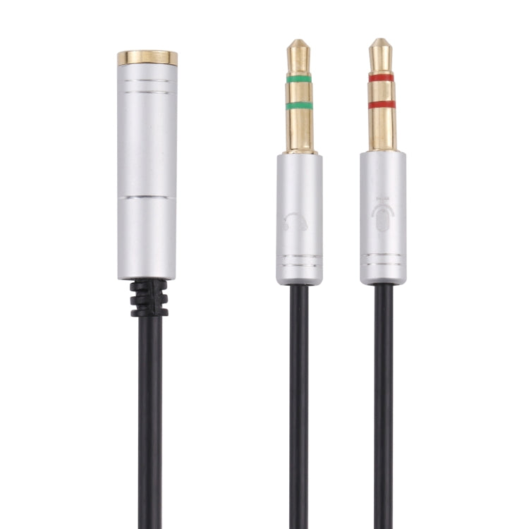 3.5mm Female to 2 x 3.5mm Male Adapter Cable