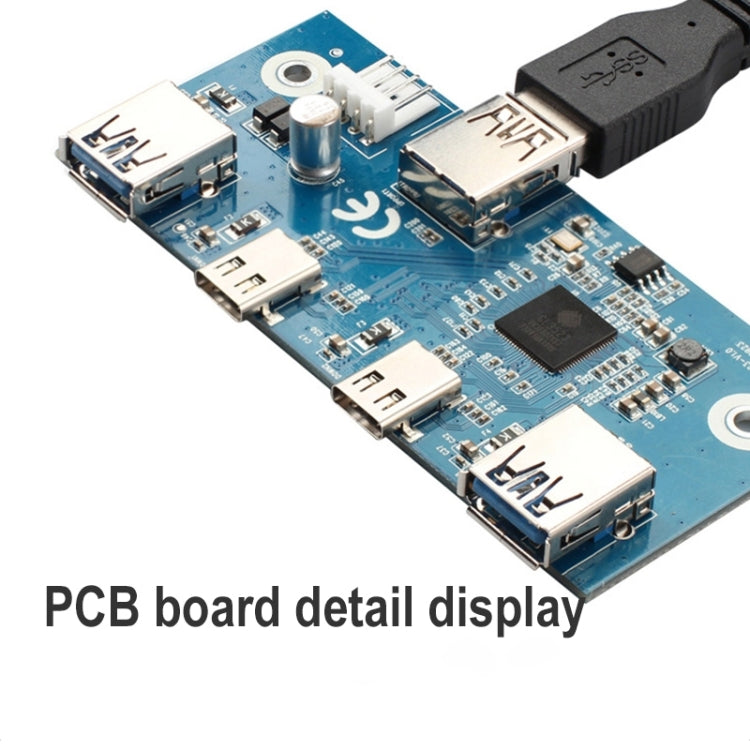 2 x USB 3.0 + 2 x USB-C / Type-C Floppy Drive Front Panel