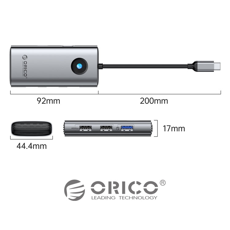 ORICO PW11-5P Type-C / USB-C 5-in-1 5Gbps Multifunction Docking Station