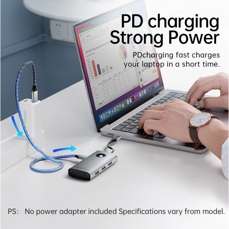 ORICO PW11-5P Type-C / USB-C 5-in-1 5Gbps Multifunction Docking Station