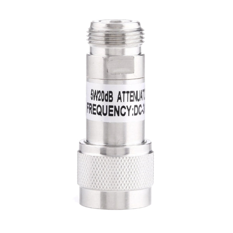 5W 20dBi N Female to N Male DC-13GHz Frequency Gain Attenuator