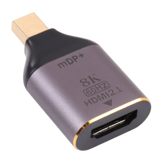 8K 60Hz HDMI 2.1 Female to Mini DP Male Adapter