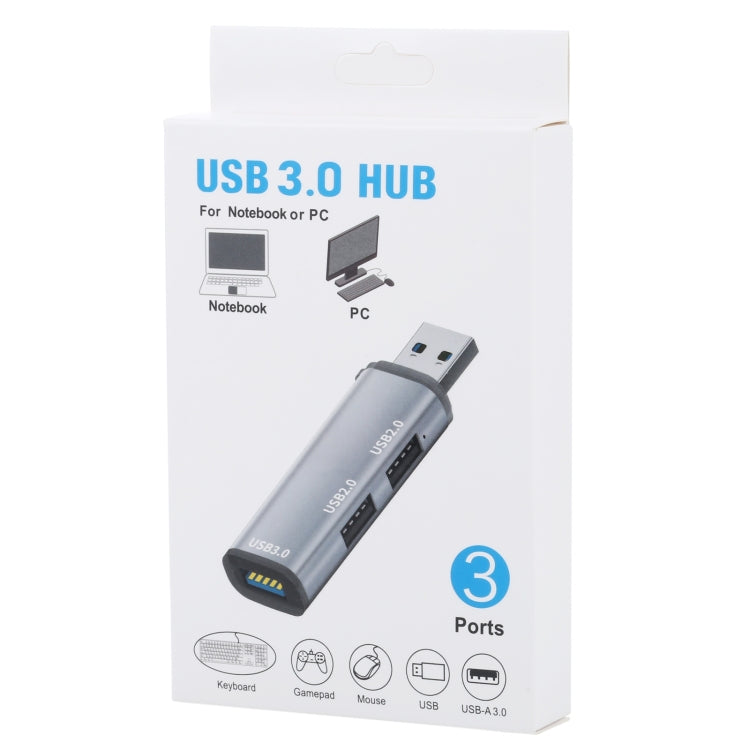 3 Ports USB 2.0 x 2 + USB 3.0 to USB 3.0 HUB Adapter