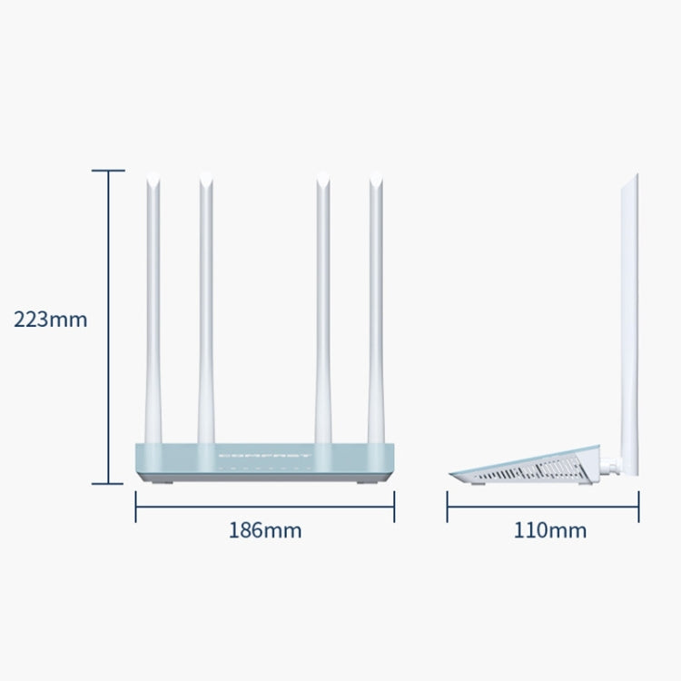 COMFAST CF-WR616AC V2 1200Mbps Dual Band Wireless Router