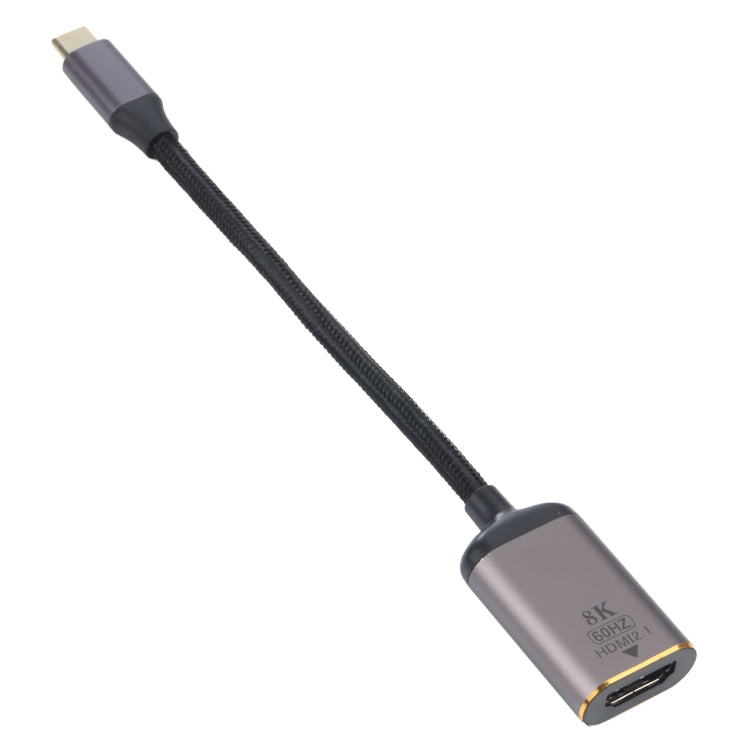 8K 60Hz HDMI Female to USB-C / Type-C Male Adapter Cable