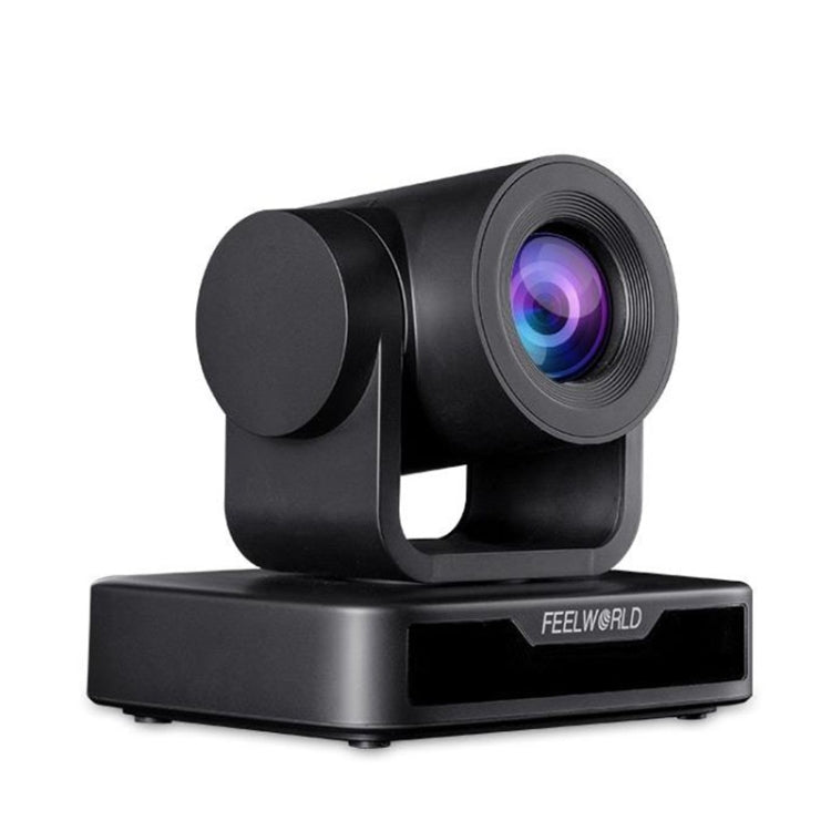 FEELWORLD USB10X 10X Optical Zoom 1080P USB PTZ Video Conference Camera, EU and US Plug