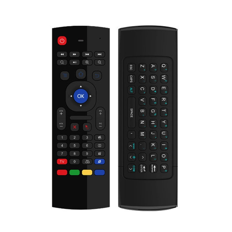 MX3-L Standard Version 2.4GHz Fly Air Mouse Wireless Keyboard Remote Control