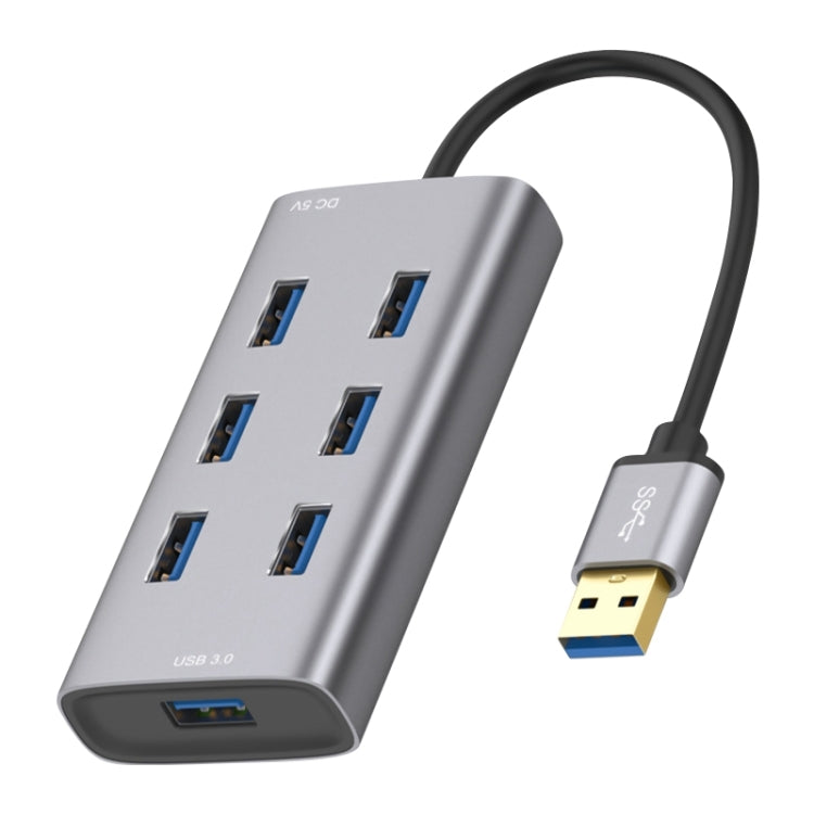 8108 7 Ports USB 3.0 to USB 3.0 HUB, Cable Length: 80cm