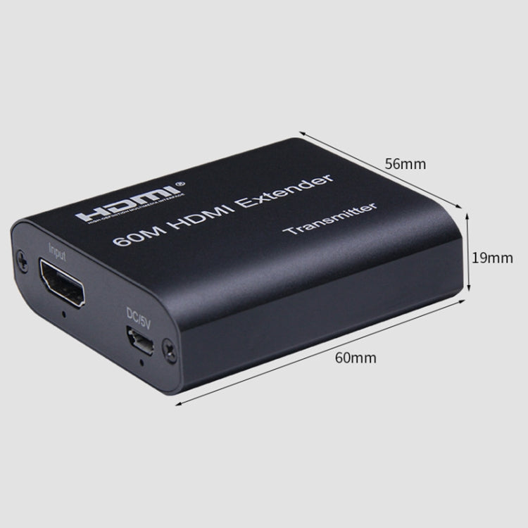 BOWU BW-HE60U 60m HDMI to RJ45 Network Extender