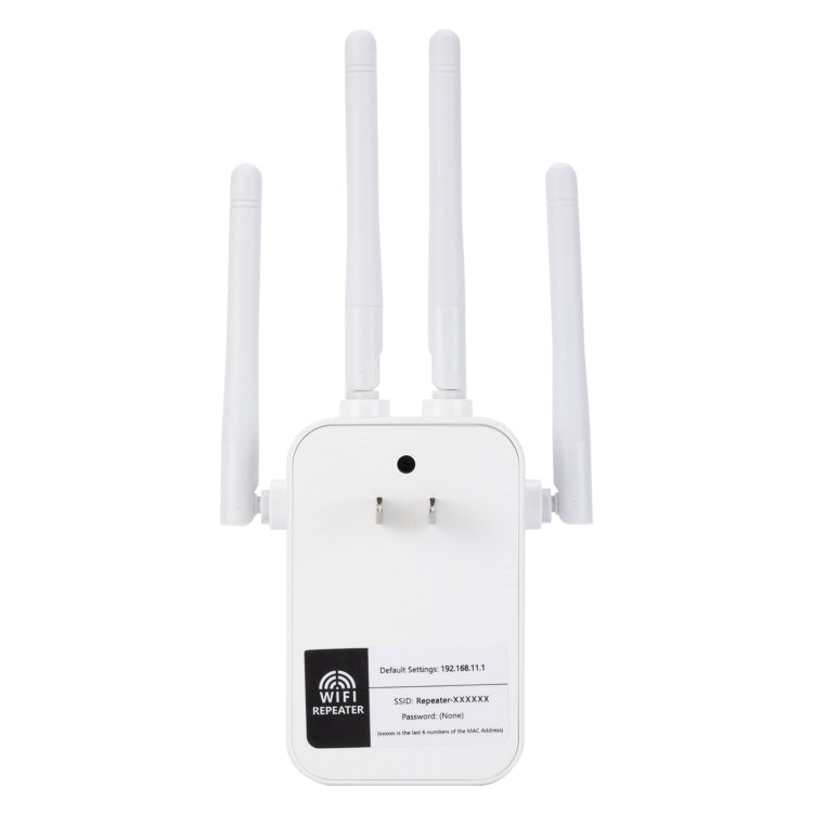 ZX-R08 1200Mbps 2.4G/5G Dual-Band WiFi Repeater Signal Amplifier WISP Outdoor Router, US Plug