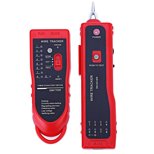 RJ11 / RJ45 Telephone Wire Tracker Ethernet LAN Network Cable Tester Detector Line Finder