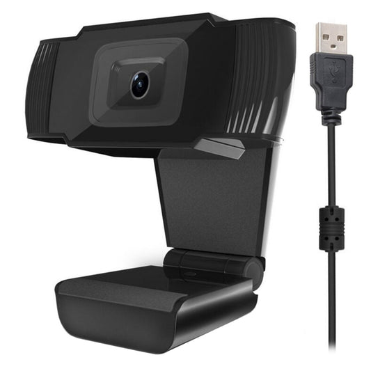 A870 480P Pixels HD 360 Degree WebCam USB 2.0 PC Camera with Microphone for Skype Computer PC Laptop, Cable Length: 1.4m