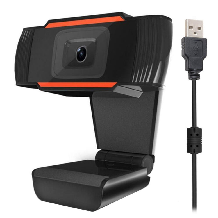 A870 480P Pixels HD 360 Degree WebCam USB 2.0 PC Camera with Microphone for Skype Computer PC Laptop, Cable Length: 1.4m