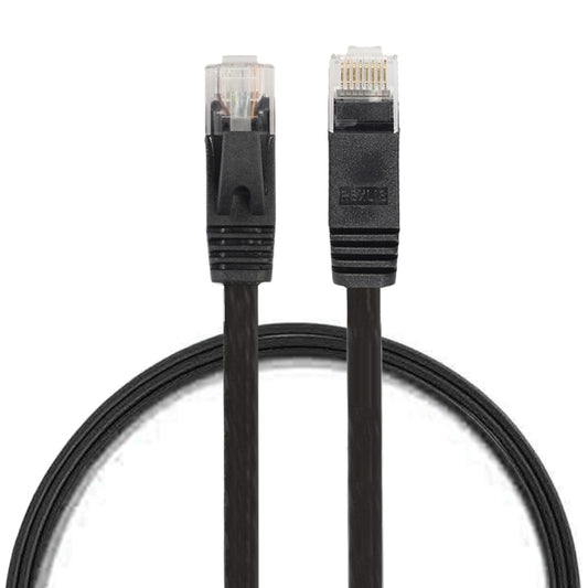 0.5m CAT6 Ultra-thin Flat Ethernet Network LAN Cable, Patch Lead RJ45