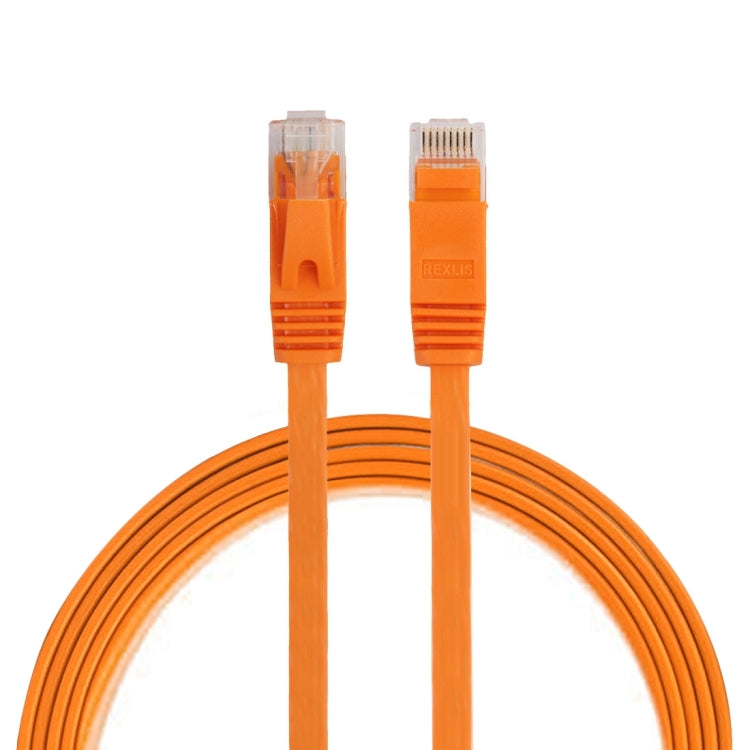 1m CAT6 Ultra-thin Flat Ethernet Network LAN Cable, Patch Lead RJ45