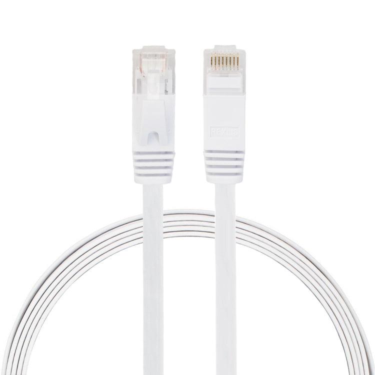 1m CAT6 Ultra-thin Flat Ethernet Network LAN Cable, Patch Lead RJ45