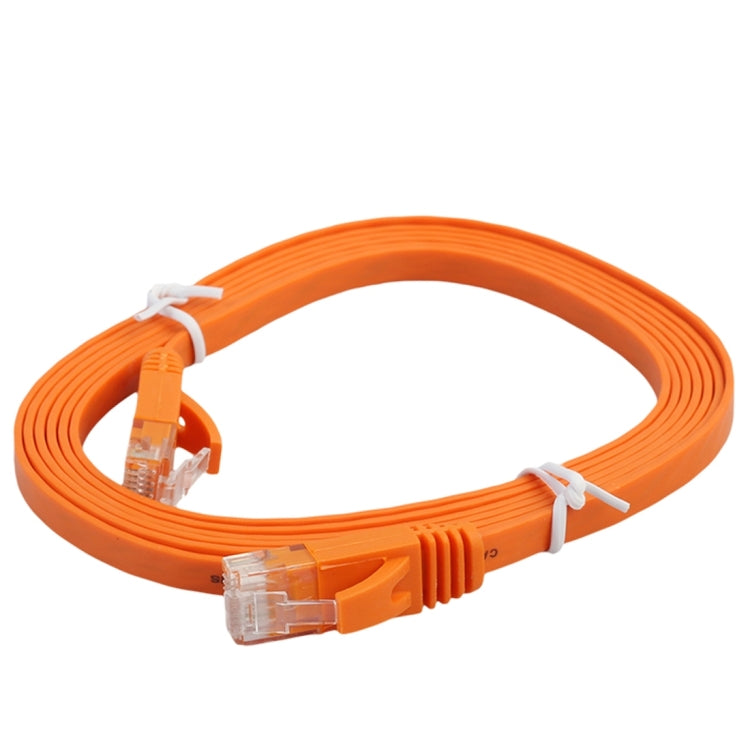 2m CAT6 Ultra-thin Flat Ethernet Network LAN Cable, Patch Lead RJ45