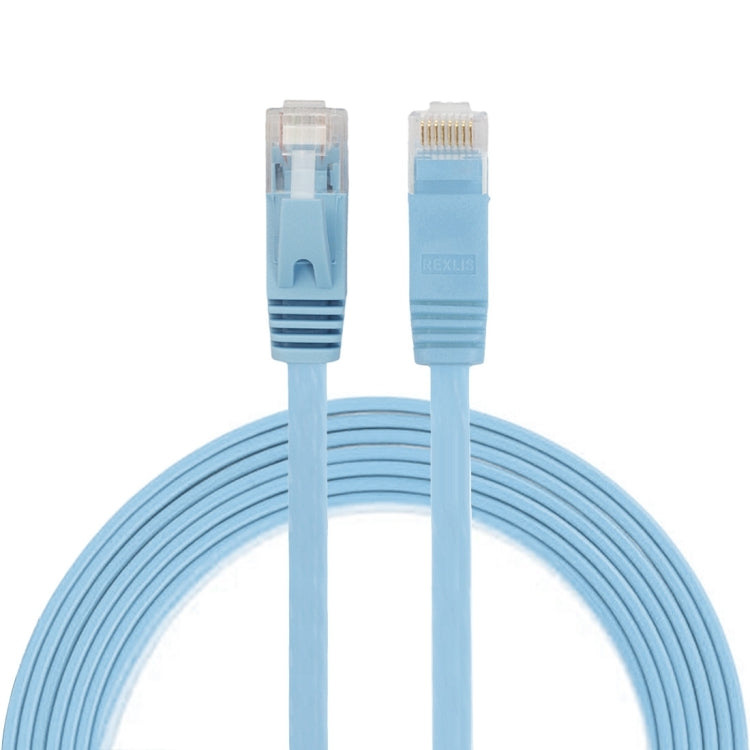 2m CAT6 Ultra-thin Flat Ethernet Network LAN Cable, Patch Lead RJ45