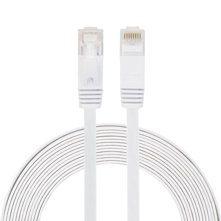 5m CAT6 Ultra-thin Flat Ethernet Network LAN Cable, Patch Lead RJ45