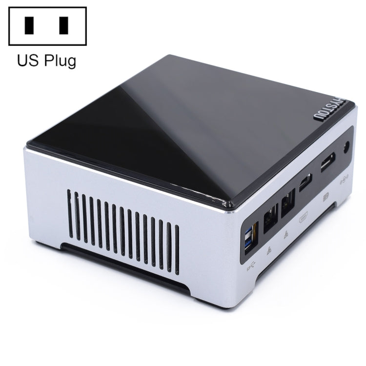 HYSTOU M5 Windows 7/8/10 / WES7/10/Linux System Mini PC, Intel Core i7-9750H 6 Core 12 Threads up to 4.5GHz, 16GB RAM+512GB SSD, EU Plug