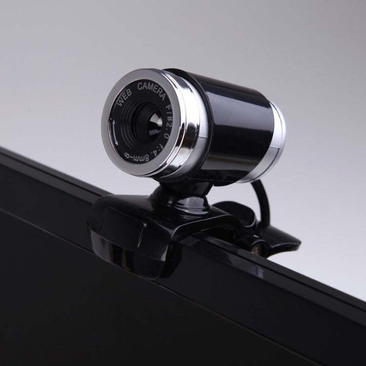 HXSJ A860 30fps 480P HD Webcam for Desktop / Laptop, with 10m Sound Absorbing Microphone, Length: 1.4m