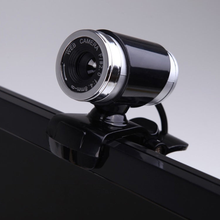 HXSJ A860 30fps 480P HD Webcam for Desktop / Laptop, with 10m Sound Absorbing Microphone, Length: 1.4m