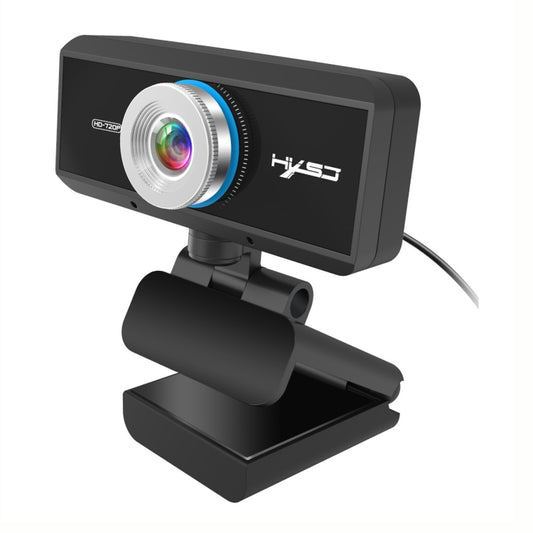 HXSJ S90 30fps 1 Megapixel 720P HD Webcam for Desktop / Laptop / Android TV, with 8m Sound Absorbing Microphone, Cable Length: 1.5m