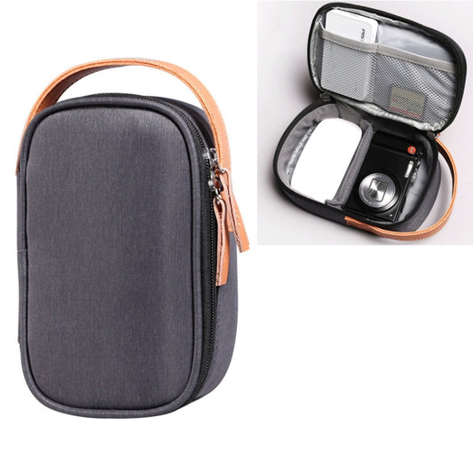 Multi-function Headphone Charger Data Cable Storage Bag, Ultra Fiber Portable Power Pack, Size: S, 11x5.5x18cm