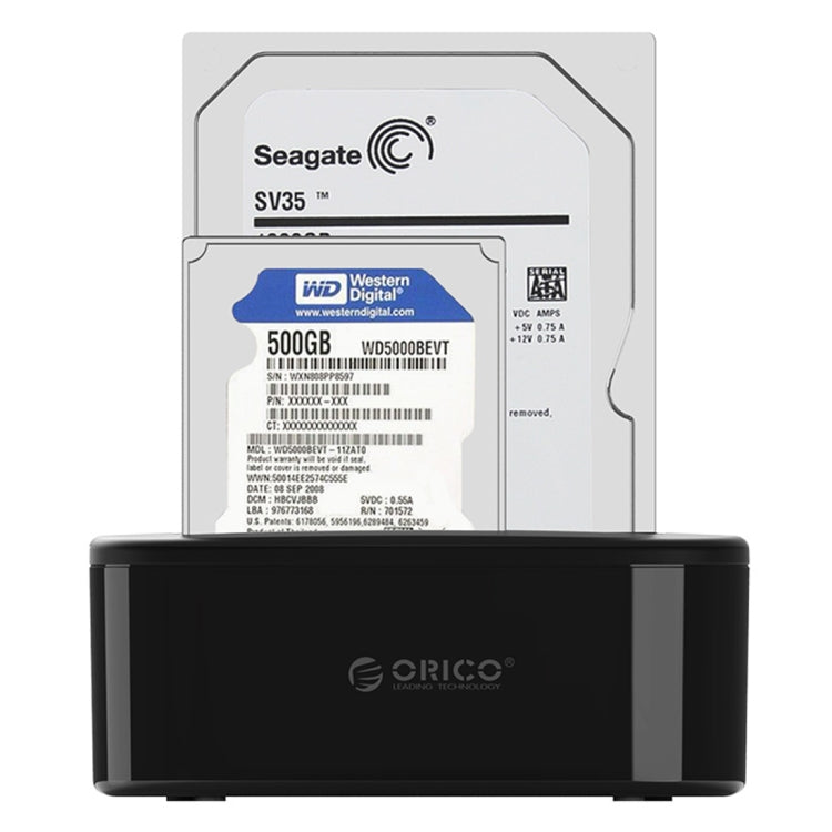 ORICO 6228US3 2.5 / 3.5 inch SATA HDD / SSD 2 Bay USB 3.0 Hard Drive Dock