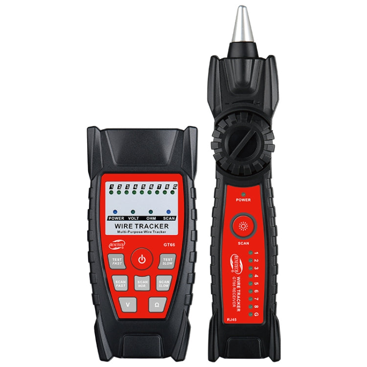 BENETECH GT66 RJ11 / RJ45 Multifunctional Cable Tester Line Finder Net Cable Detector