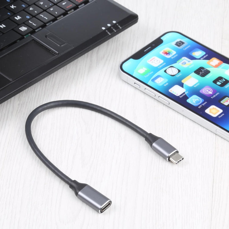 USB-C / Type-C Male to USB-C / Type-C Female Adapter Cable, Cable Length: 25cm