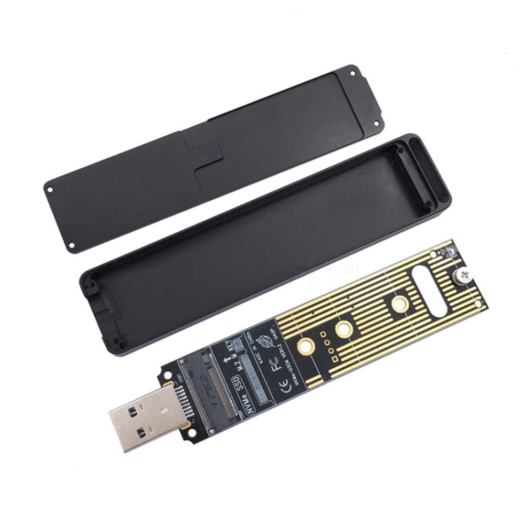 MSA7780 M.2 NVME PCI-E SSD to USB 3.1 Type-A Plug-in HDD Enclosure