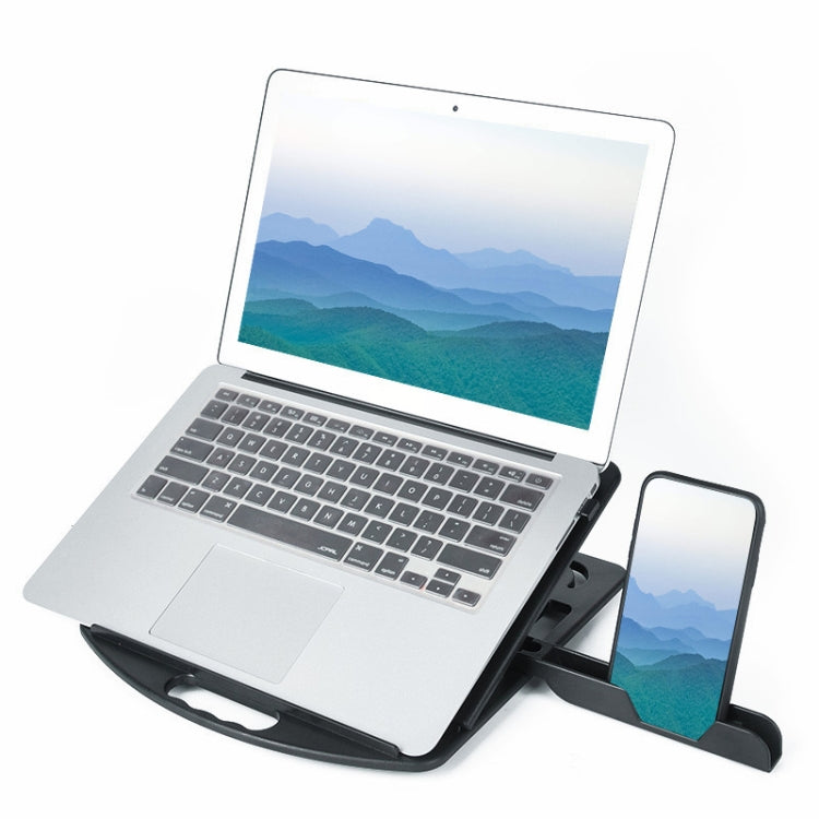 General-purpose Increased Heat Dissipation For Laptops Holder, Style: with Mobile Phone Holder