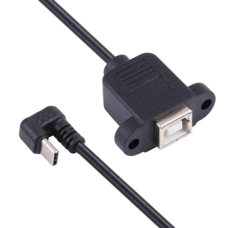 USB-C / Type-C Male to B-type Square Print Port Female Connector Cable