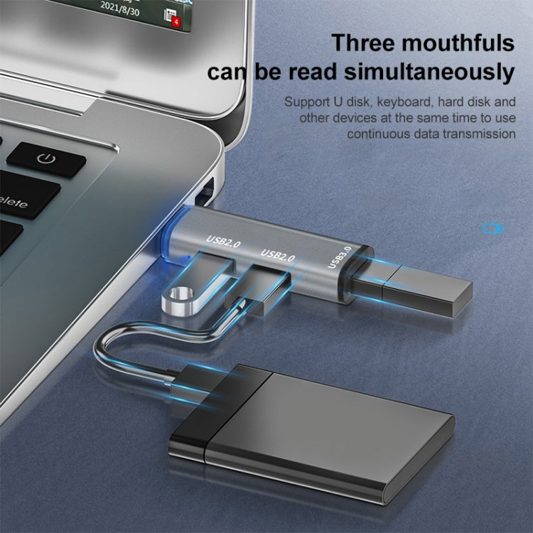 ADS-302C 3 In 1 Multi-function Type-C / USB-C HUB Docking Station