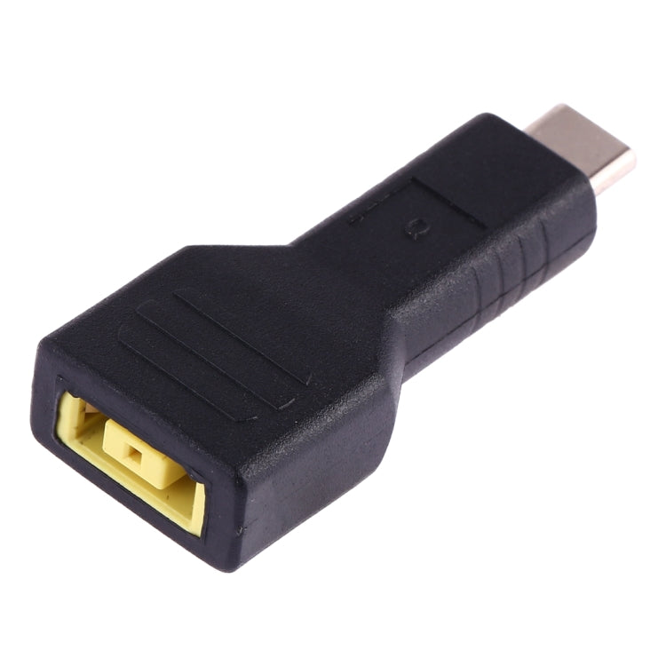 Power Adapter for Lenovo Big Square Female to USB-C / Type-C Male Plug