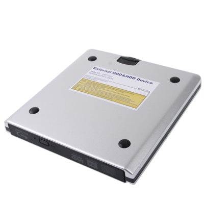 USB 3.0 Aluminum Alloy Portable DVD / CD Rewritable Blu-ray Drive for 12.7mm SATA ODD / HDD, Plug and Play