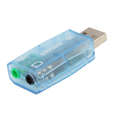 USB DSP 5.1 External Sound Card Adapter Mono Channel