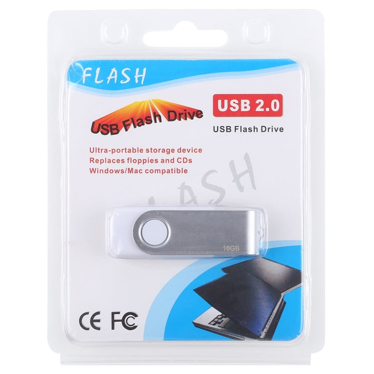 16GB Twister USB 2.0 Flash Disk(White)