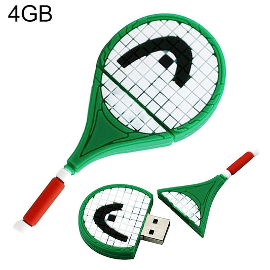 Tennis Racket Shape USB Flash Disk (8 GB)