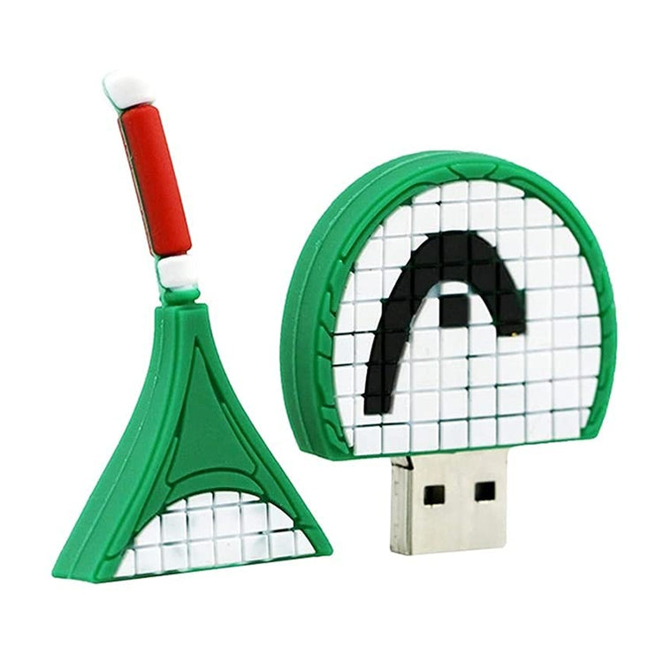 Tennis Racket Shape USB Flash Disk (8 GB)