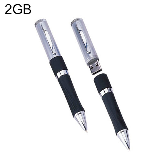 2 in 1 Pen Style USB Flash Disk, Black (16GB)