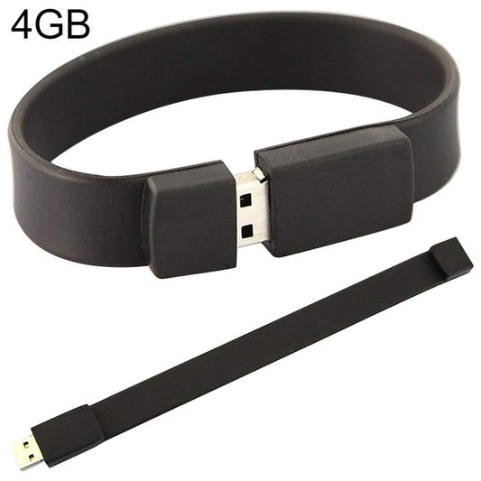 4GB Silicon Bracelets USB 2.0 Flash Disk